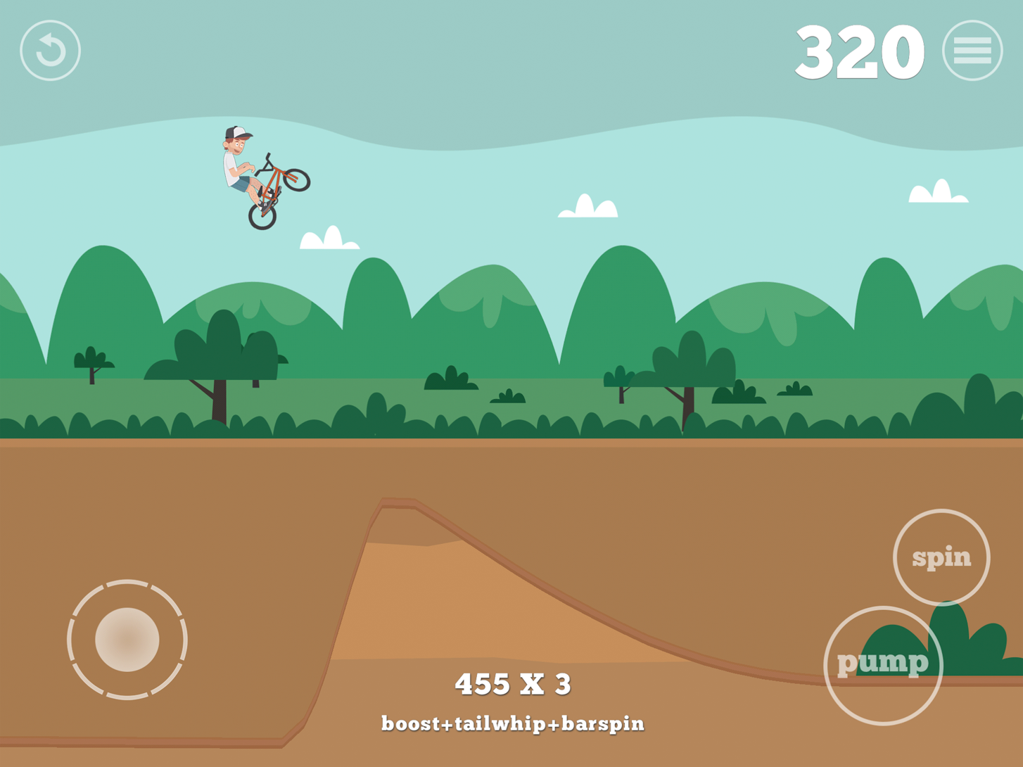 Pumped BMX gameplay